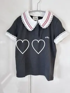 Bibiy POSEY COLLAR TOP ダークグレー - メルカリ