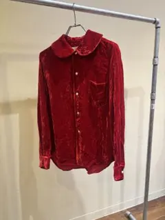 極美品✨コムデギャルソン コムコム 16AW ベロア　フリルパンツ ブラック 極美品✨コムデギャルソン コムコム 16AW ベロア フリルパンツ