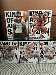 ワンピース フィギュア KING OF ARTIST まとめ売り - メルカリ