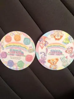 ダッフィーフレンズ　コースター