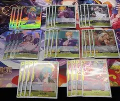 ワンピースカード　黄色パーツ　ボニー　ステューシー　SR 他R 計32枚