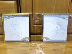 忍たま　振り返りの段　体験展　色紙　土井半助　天鬼　ミニ色紙　限定