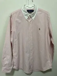 ラルフローレン　カスタムフィット　オックスフォードシャツ