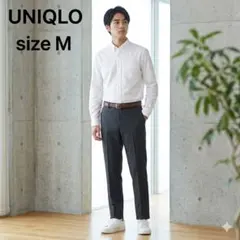 UNIQLO プレミアムウール スラックス M 321-444597 色褪せ有