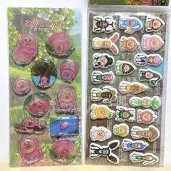正規品　こびとづかん 図鑑シール カプセルシール 2枚セット