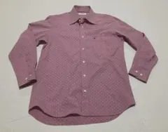【美品】Mila schon 長袖シャツ　総柄　日本製