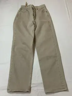 マウジー PLAIN JEANS カラージーンズ 25