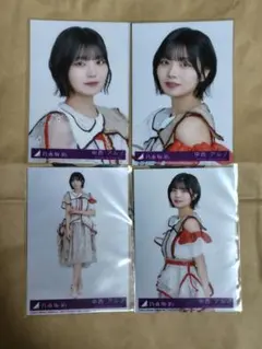 乃木坂46 40th ビリヤニ 封入 生写真 中西アルノ 4種コンプ