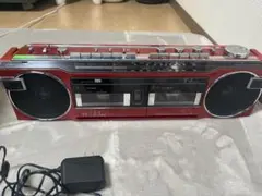 サンヨー おしゃれなテレコダブル MR-WU4L 80年代　未使用 80年代に大ヒットした！！SANYO「おしゃれなテレコU4」って覚えてる