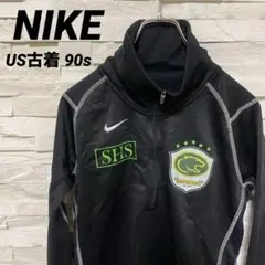 NIKEナイキ ハーフジップ カレッジスウェット US古着 90s