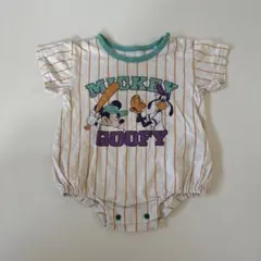 バースデー ミッキー ディズニーベビー ロンパース