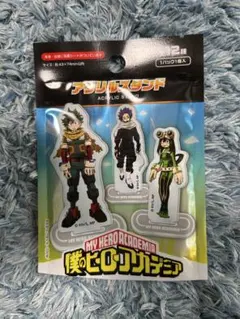 僕のヒーローアカデミア アクリルスタンド 3個セット　証明写真風ステッカー2枚