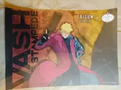 トライガン　ヴァッシュ A3 特典　ランチョンマット ポスター　中外鉱業