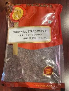 ブラウンマスタードシード 500g Mustard Seed Brownのサムネイル