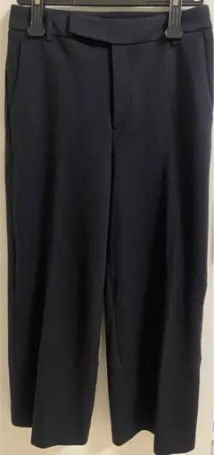 UNIVERSAL LANGUAGE スーツ　パンツ　シンプル　ブラック