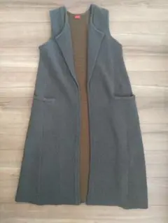 DES PRÉS 　グレー ロングベスト