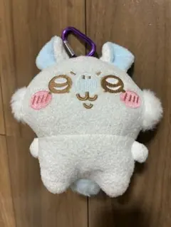 ちいかわ　モモンガ　がま口 ぬいぐるみ マスコット カラビナ付き