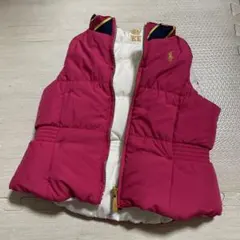 ラルフローレン◆リバーシブル　ダウンベスト