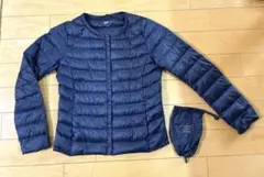 UNIQLO　ウルトラライトダウン　M コンパクトジャケット　ネイビー
