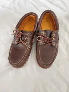 3eye風 EDWIN デッキシューズ レザー サイズ44 27.5cm相当 - メルカリ