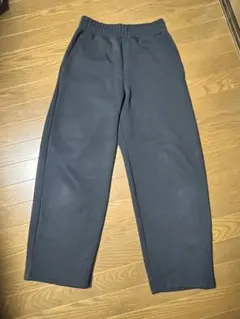 金*郎様 UNIQLO C スウェットワイドパンツ(丈長め) ネイビー