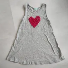 美品◆hakka kids ノースリーブワンピース 120