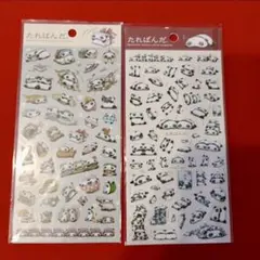 たれぱんだ　シール　2014年　サンエックス 新品 2枚セット
