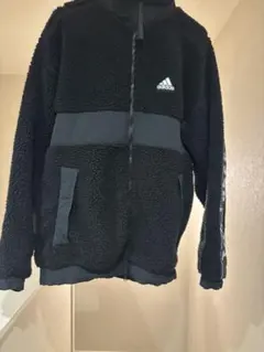 adidas ボアジャケット ブラック