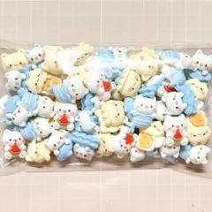 め**様 デコパーツ まとめ売り ネコ mixアソート ホイップデコ ねこ イル