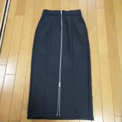 GU ブラック ロングタイトスカート S