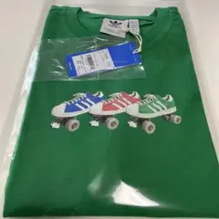 4月限定【新品未使用】アディダス オリジナルス半袖Tシャツメンズ グリーン