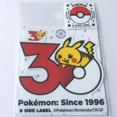 限定 コラボ B-SIDE LABEL Pokemon 30周年 ピカチュウ