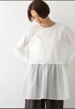 LEPSIM　完売品　裾アソート長袖レイヤード　インナー　tall 人気