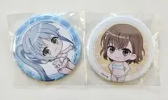 とある魔術の禁書目録 御坂美琴 ミニアクリルフィギュア 缶バッジ