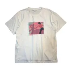 ユニクロ×YOASOBI/綿100/UT/夜に駆けるグラフィックTシャツ/XLのサムネイル