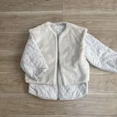 GLOBAL WORK ファー キルティングジャケット 120サイズ