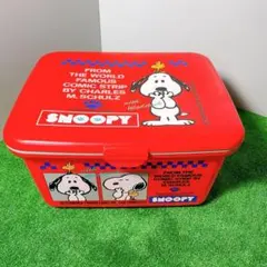 スヌーピー　収納　ボックス　ケース　蓋付き　レトロ　昭和　日本製