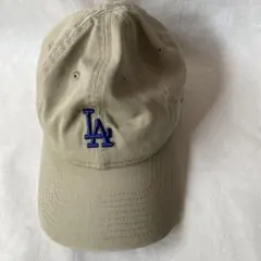 New Era LA 9TWENTY ベージュキャップ