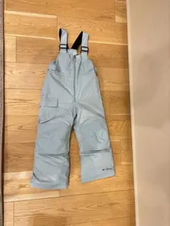 【美品】 Columbia 子ども用スキーウェア XS グレー