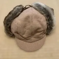 KANGOL Wool Aviator フライトキャップ ベージュ Lサイズのサムネイル