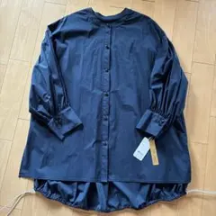 美品 ZUCCa C/Pタイプライターシャツスカート 2way オーバーサイズ 