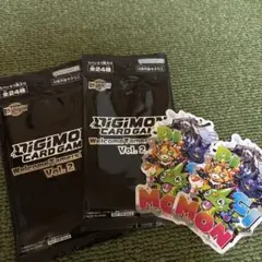 デジモンカードゲーム WelcomeTamersPack Vol.2 シール付き
