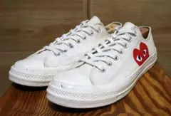 コンバース チャックテイラー CT70 ローカット コムデギャルソン 28.5白