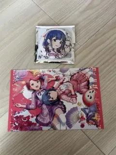 少女歌劇 レヴュースタァライト 花柳香子 9周年展 缶バッジ ポスト