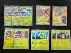 ポケカ　メガフシギバナexデッキパーツ　メガニウム進化ライン