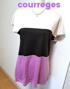 courreges　クレージュ　半袖　Tシャツ　ティシャツ　38 日本製のサムネイル