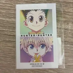 HUNTER×HUNTER Ani-Art 特典 イラストカード ゴン　キルア