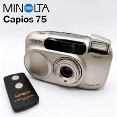 動作良好】MINOLTA フィルムカメラ Capios 75 - メルカリ