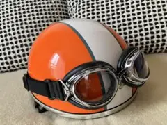 OGK 半帽ヘルメット オレンジ・ホワイト54〜55㎝サイズのサムネイル