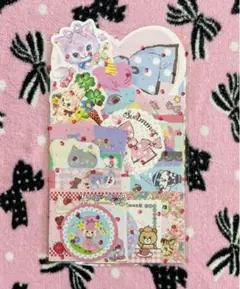 かわいい文房具　おすそ分け　レターメモ　SWIMMER系SET